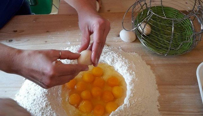 How to make perfect home-made Italian Pasta - Cooking Lessons in Italy